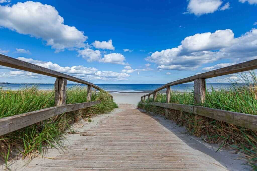 Aussicht auf den Timmendorfer Strand